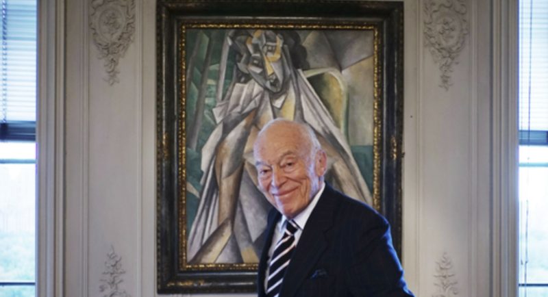 Leonard A. Lauder con uno dei suoi Picasso